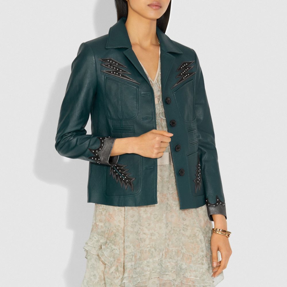 Stage Craft Leather Jacket