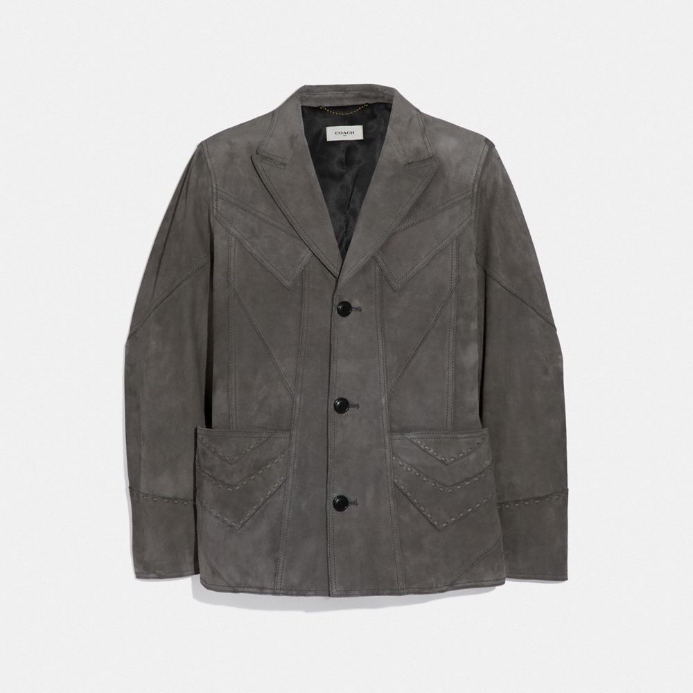 【PORTERNA】Lendit Suede Blazer COACH® | Suede Blazer | COACH®