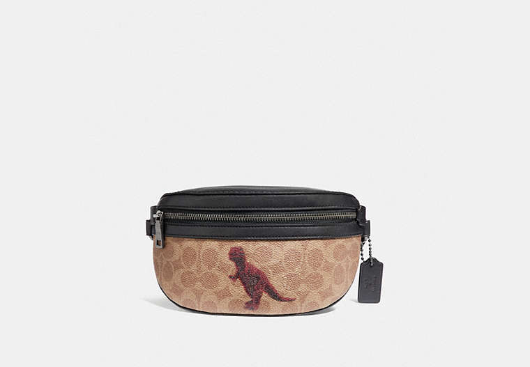 Belt Bag In Signature Canvas With Rexy By Sui Jianguo