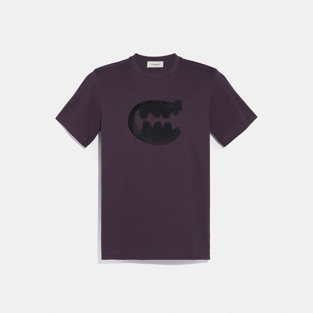 COACH Guang Yuコラボ グラフィックTシャツ S ブラック コーチ