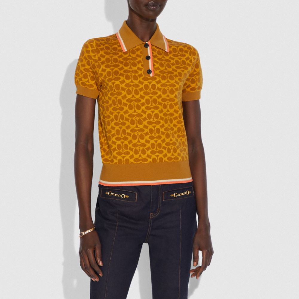 Fitted Signature Polo