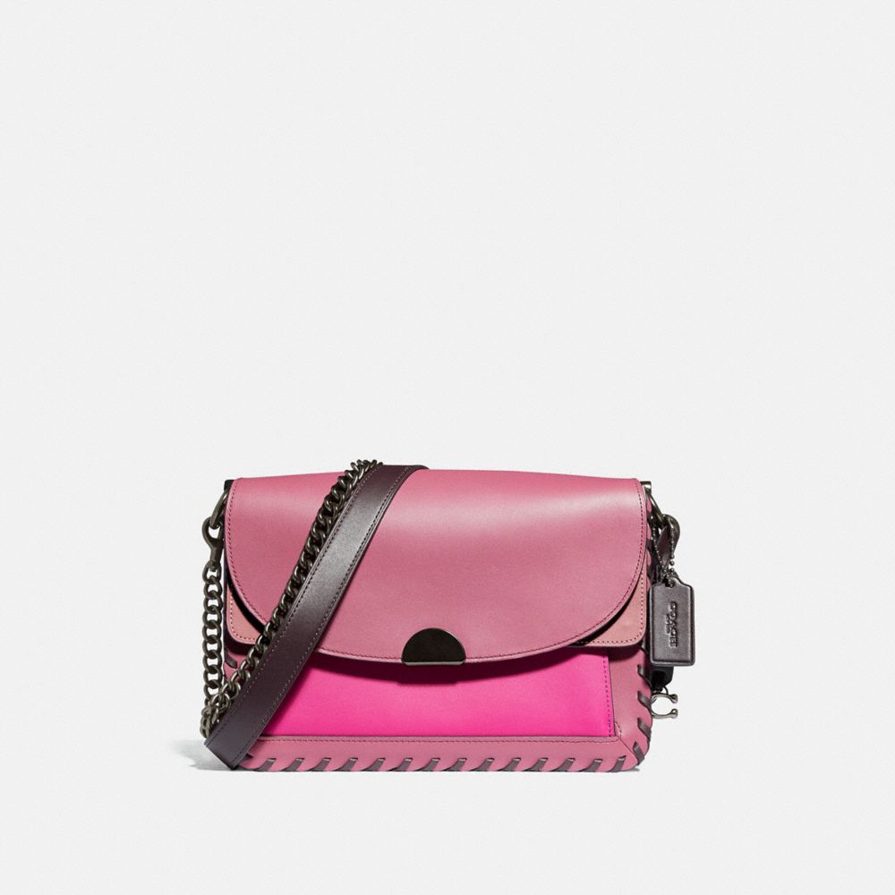 COACH Dreamer Shoulder Bag In Colorblock With Whipstitch