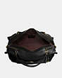 COACH®,DARLA 32,Leather,Brass/Black,Inside View,Top View