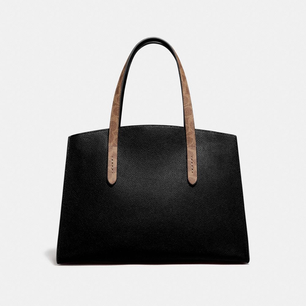 COACH® Outlet | Charlie Carryall With Signature Canvas Blocking