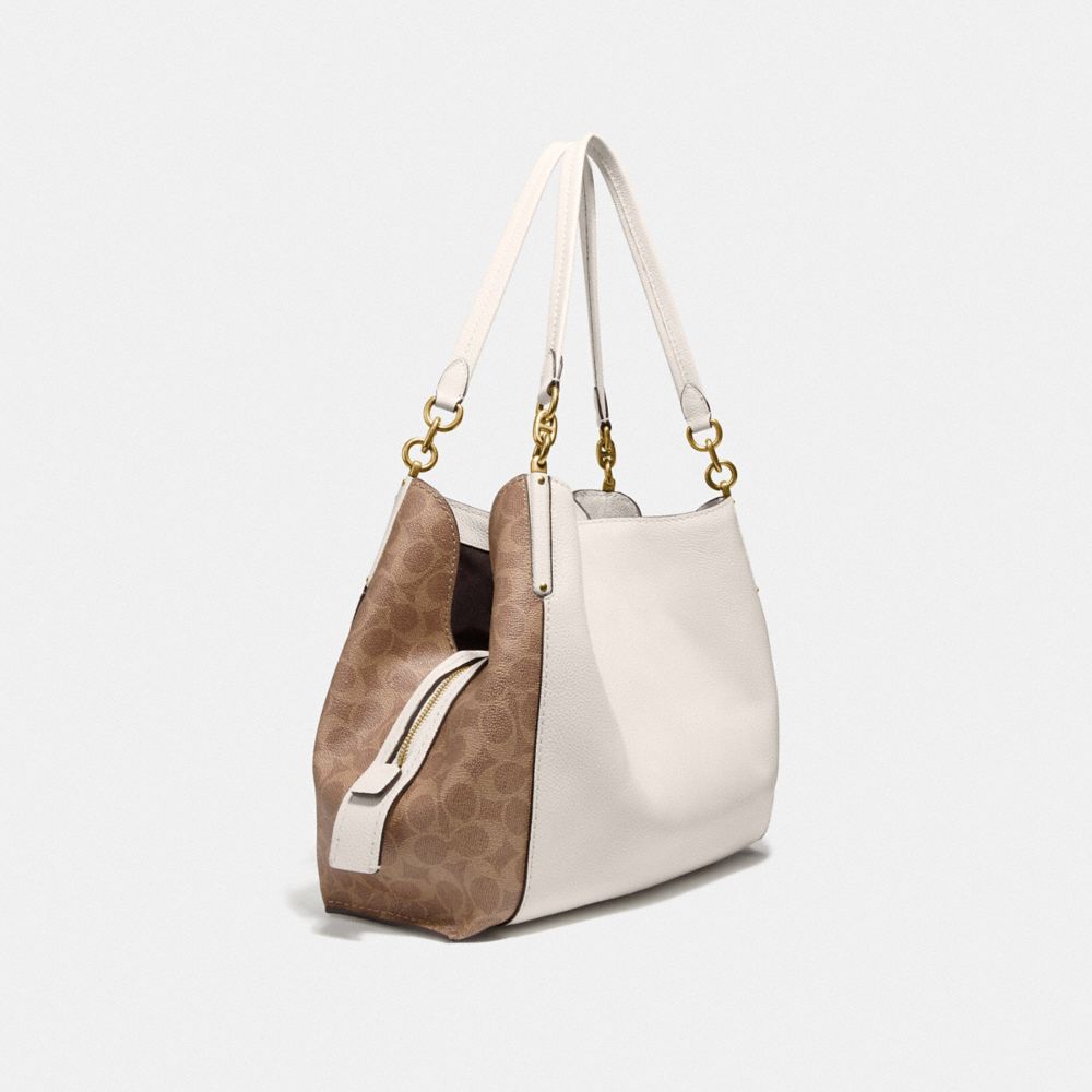 COACH® PL | Dalton Bag 31 With Signature Canvas Blocking