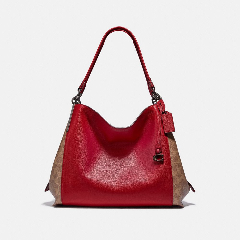 Coach Apple Bag In Signature Leather