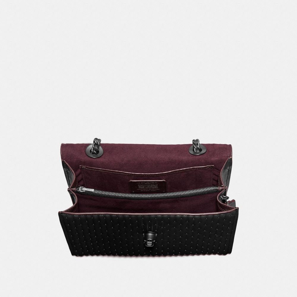 COACH®,Parker With Quilting And Rivets,,Inside View,Top View