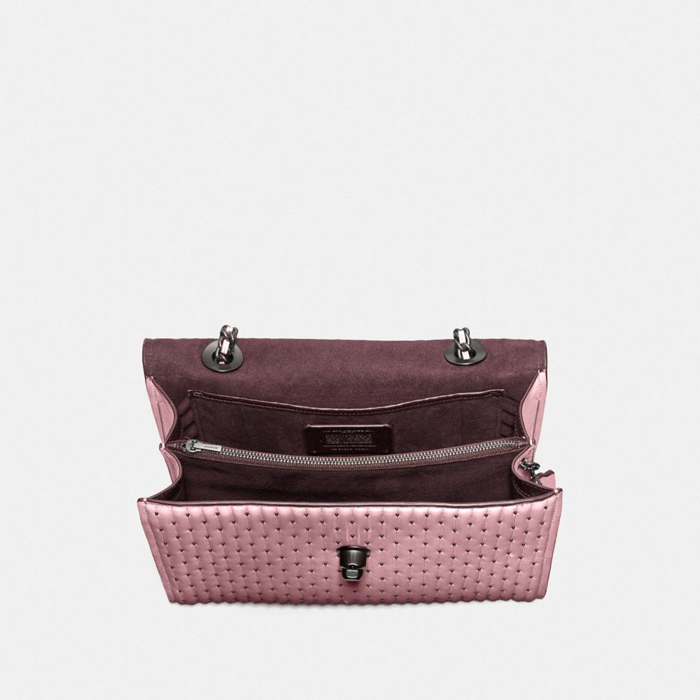 COACH®,Parker With Quilting And Rivets,,Inside View,Top View