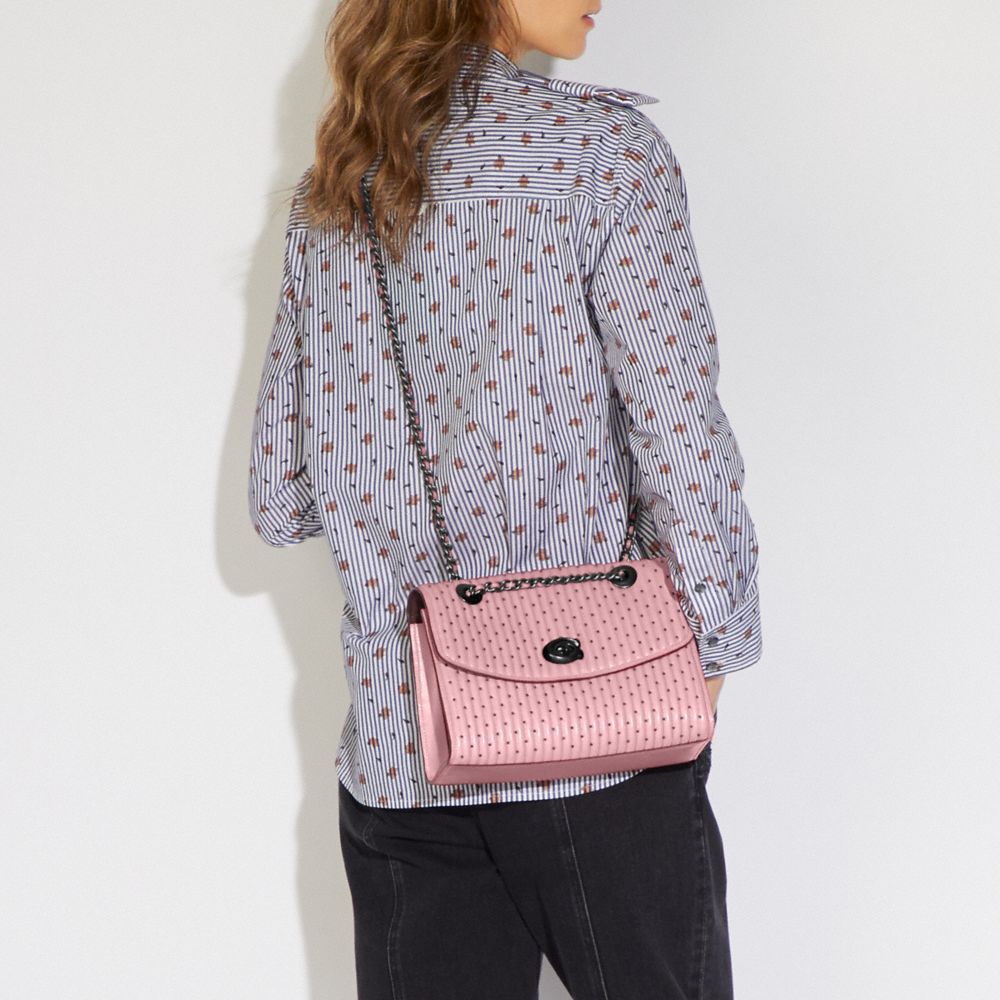 COACH®,Parker With Quilting And Rivets,,Detail View