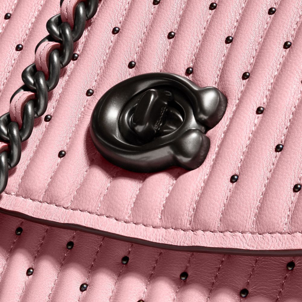 COACH®,Parker With Quilting And Rivets,,Closer View