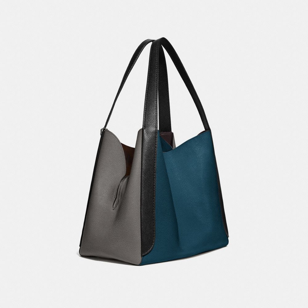 COACH®,Hadley Hobo In Colorblock,,Angle View