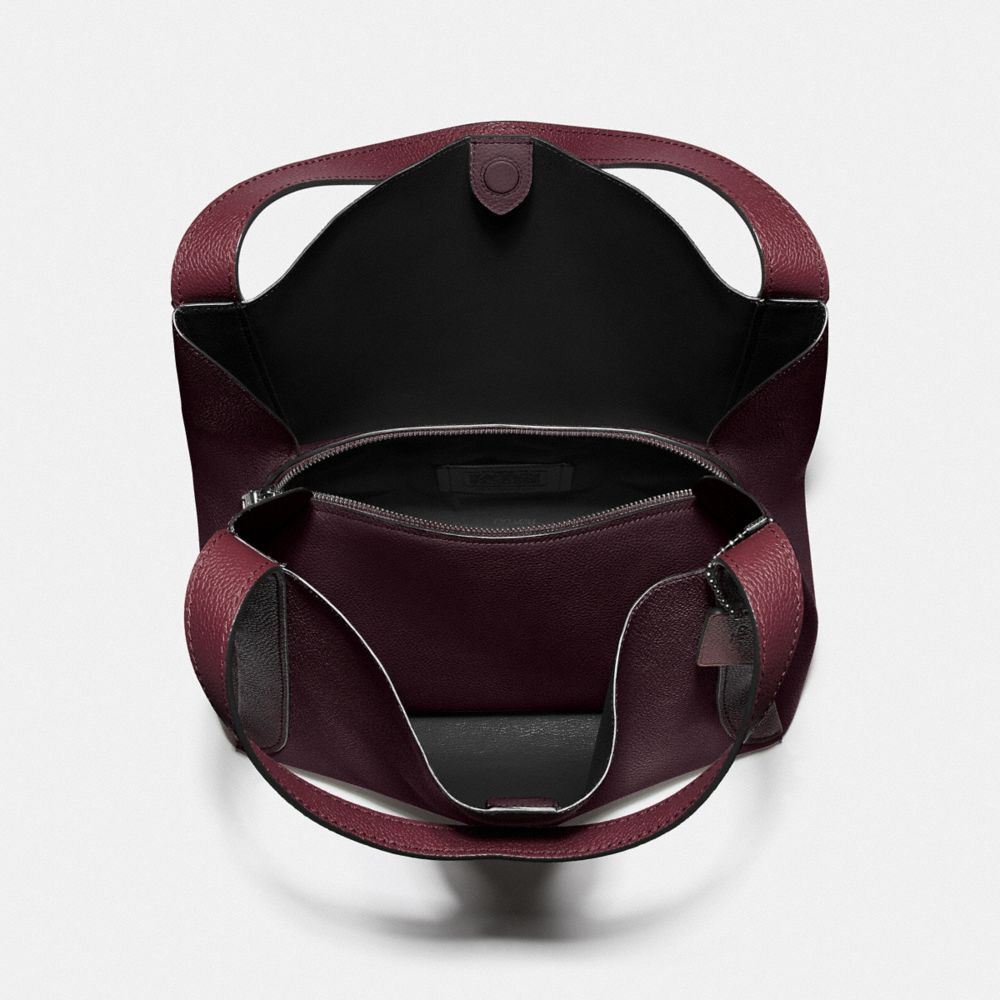 COACH®,Hadley Hobo In Colorblock,,Inside View,Top View