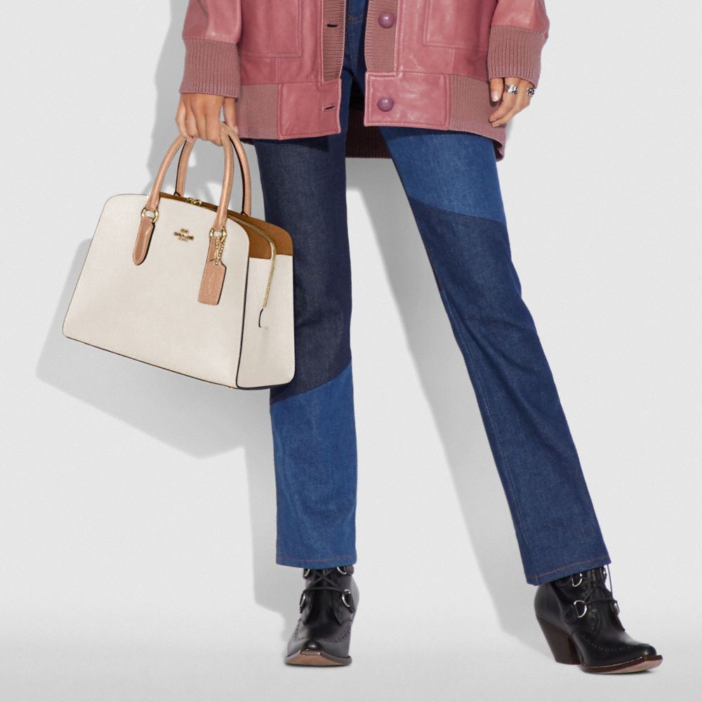 COACH®,Channing Carryall In Colorblock,,Detail View
