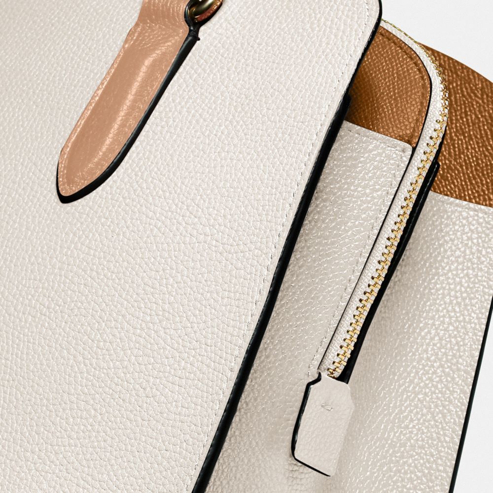 COACH®,Channing Carryall In Colorblock,,Closer View
