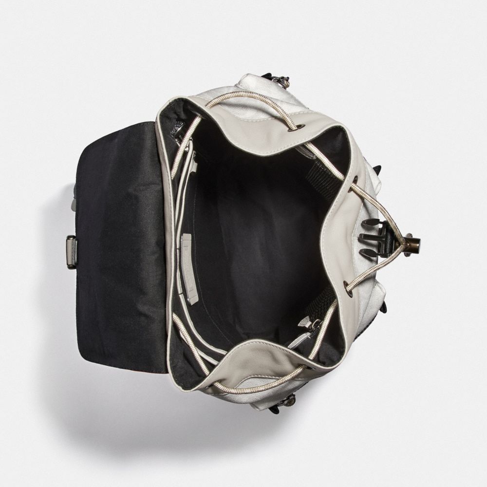 Pacer Utility Backpack In Signature Canvas With Coach Patch