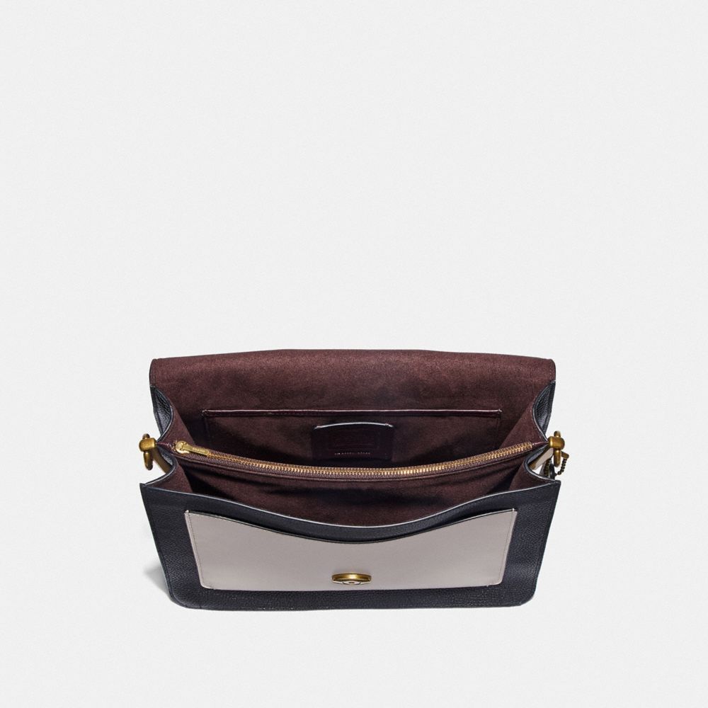 Tabby Shoulder Bag In Snakeskin