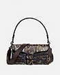 COACH®,TABBY SHOULDER BAG 26 IN SNAKESKIN,Leather,Medium,Multicolor/Pewter,Front View