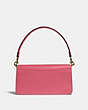COACH®,TABBY SHOULDER BAG 26 IN COLORBLOCK,Leather,Medium,Brass/Rouge Multi,Back View
