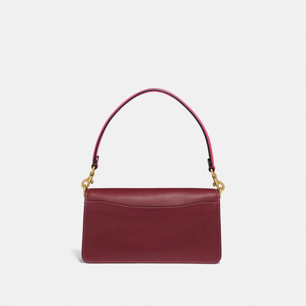 COACH®,SAC À BANDOULIÈRE TABBY 26 EN COLORBLOCK,PITONE LUCIDO,B4/Confettis Multi,Back View