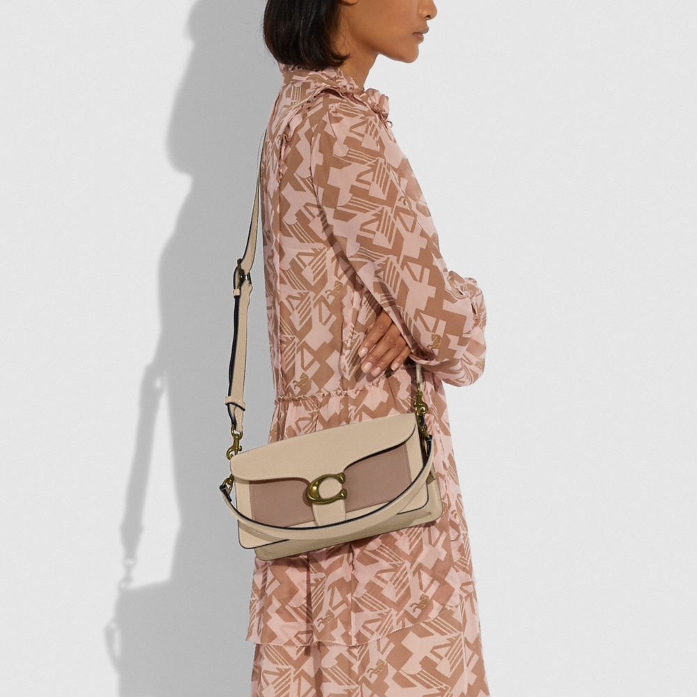 COACH®,Tabby Shoulder Bag 26 In Colorblock,,Detail View