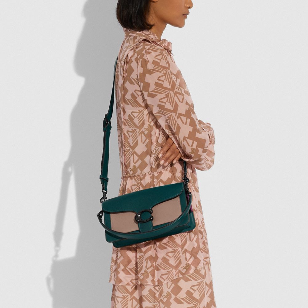 COACH®,Tabby Shoulder Bag 26 In Colorblock,,Detail View