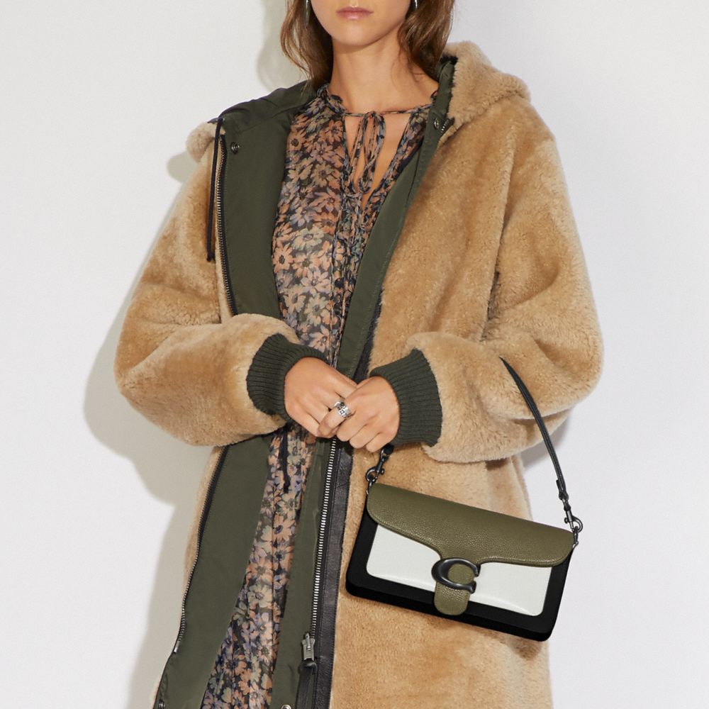 COACH®,Tabby Shoulder Bag 26 In Colorblock,,Detail View