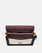 COACH®,TABBY SHOULDER BAG IN COLORBLOCK,Leather,Medium,Brass/Straw Multi,Inside View,Top View