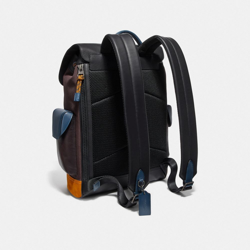 Rivington backpack in colorblock with coach patch new arrivals