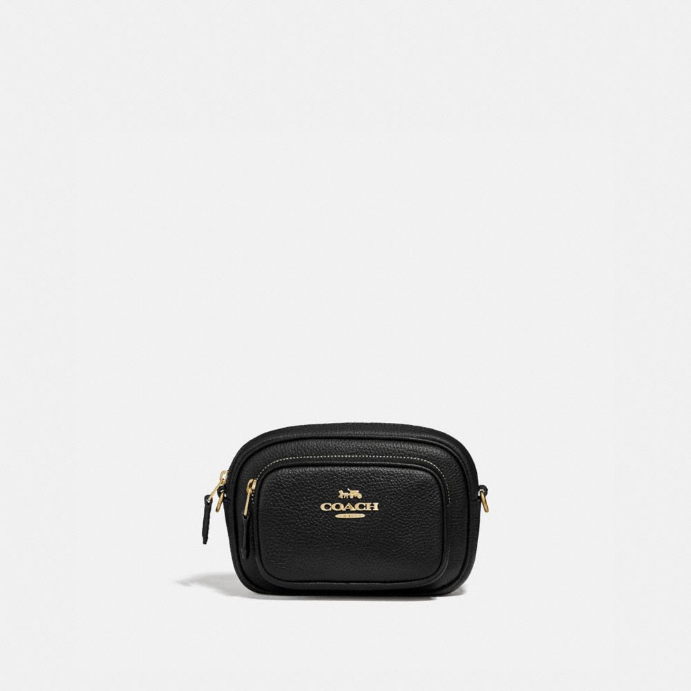 Coach sling discount bag double zip