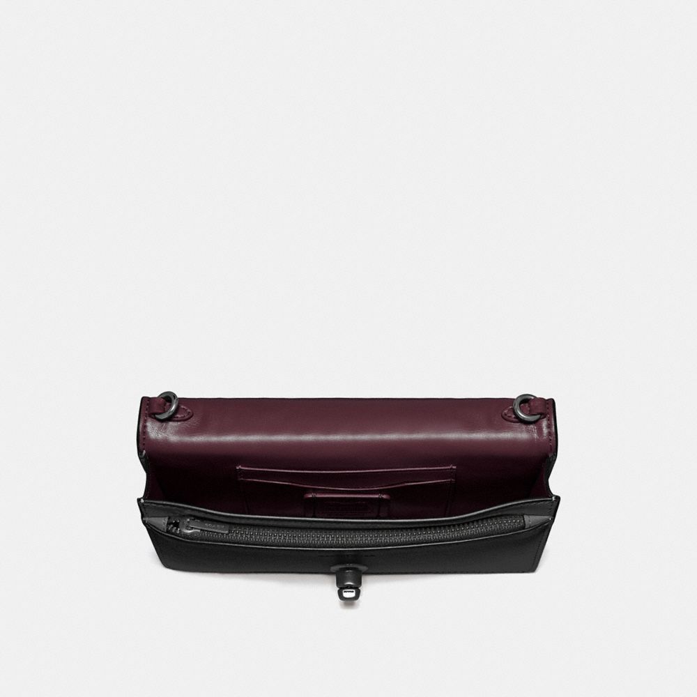 COACH®,Convertible Belt Bag With Quilting And Rivets,,Inside View,Top View