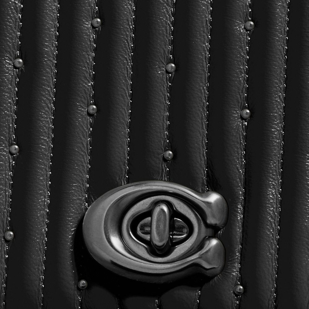 COACH®,Convertible Belt Bag With Quilting And Rivets,,Closer View