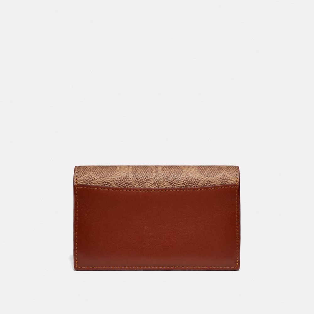 Dreamer wallet in colorblock signature canvas new arrivals