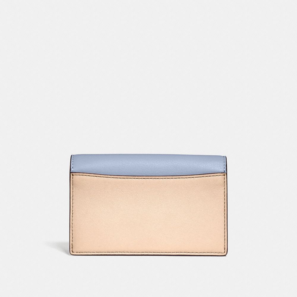 COACH Dreamer Card Case In Colorblock