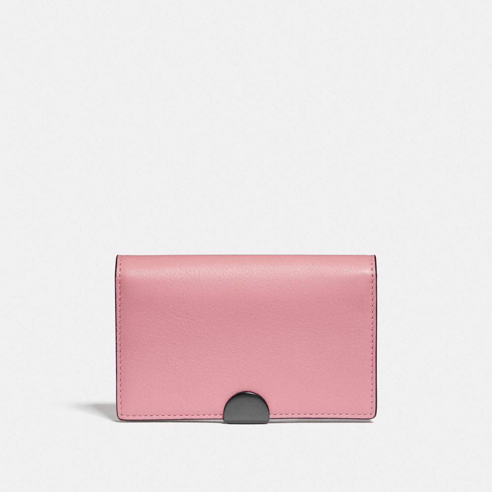 COACH®,Dreamer Card Case In Colorblock,,Front View
