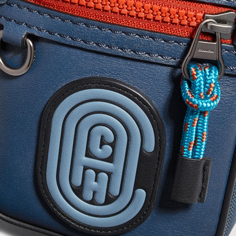 COACH®,Dylan 10 In Colorblock With Coach Patch,,Closer View