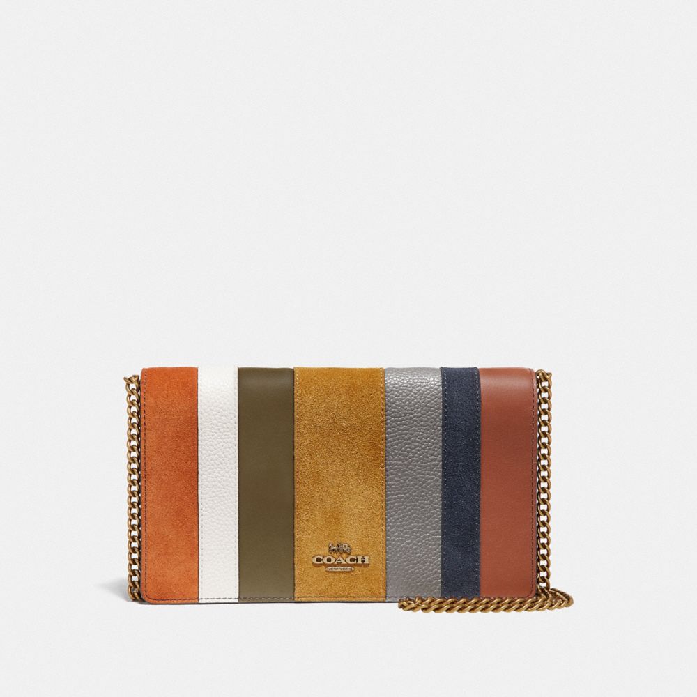 Coach callie sale foldover clutch