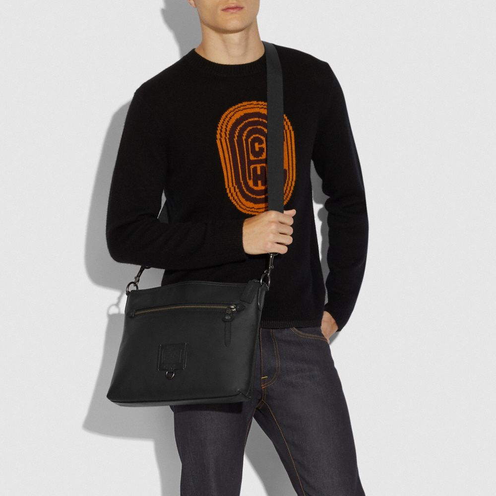 COACH®,Rivington Messenger,,Detail View