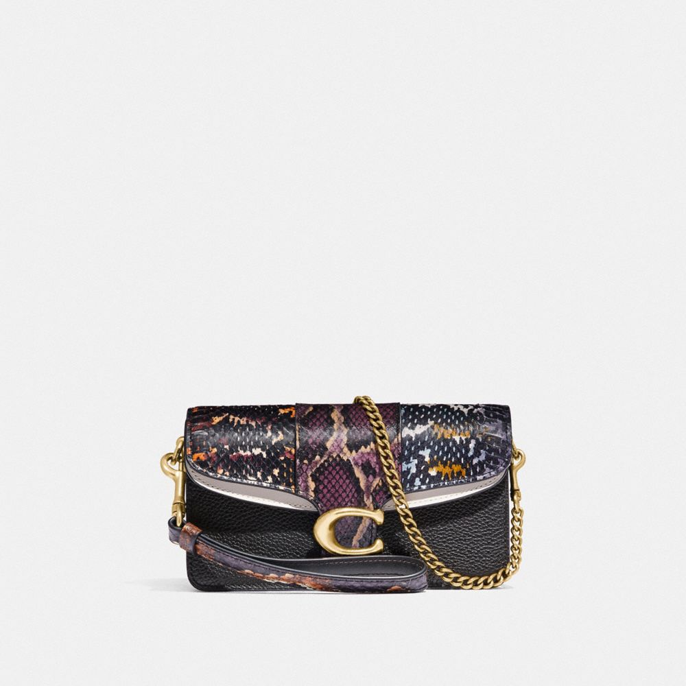 COACH Outlet Tabby Crossbody Bag With Snakeskin Detail