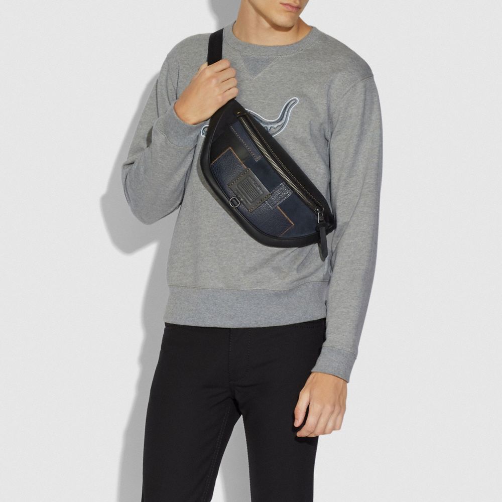 Rivington Belt Bag With Patchwork