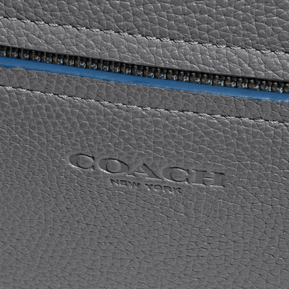 COACH®,SAC SOUPLE POUR APPAREIL PHOTO METROPOLITAN,Cuir,Bronze Industriel/Gris,Closer View