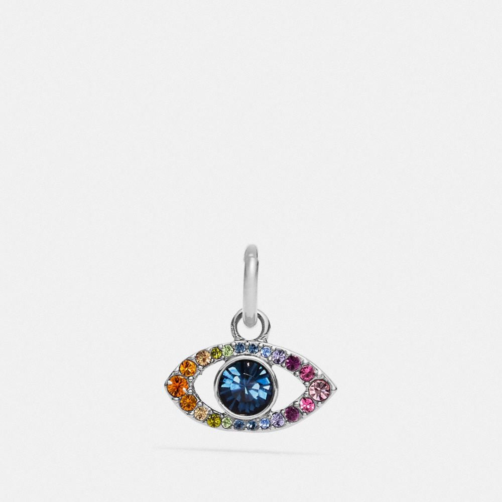 Rainbow Evil Eye Charm