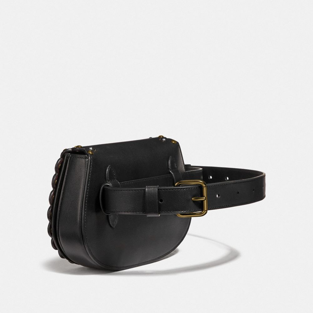 Saddle belt best sale bag coach