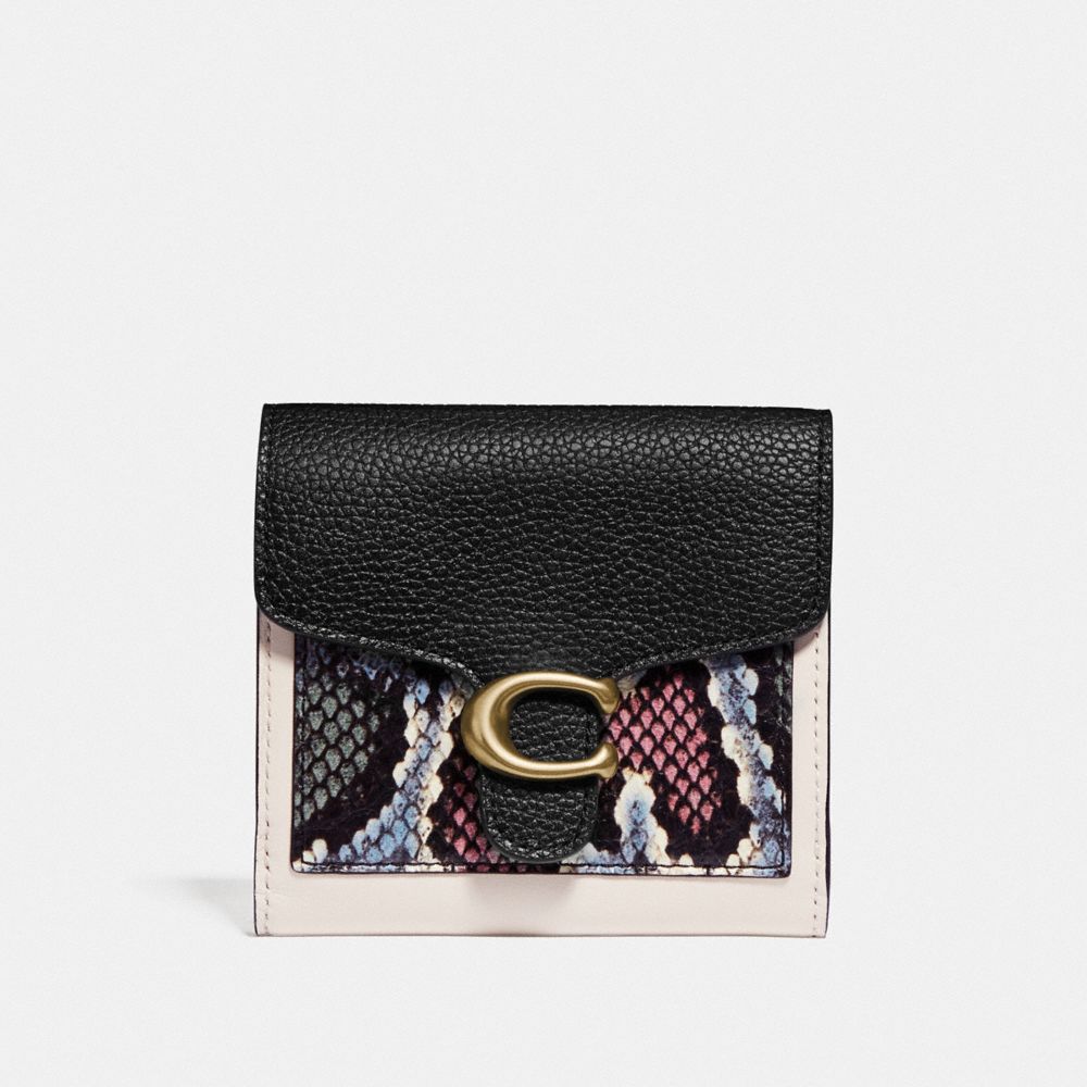 Tabby Small Wallet With Snakeskin Detail | COACH®