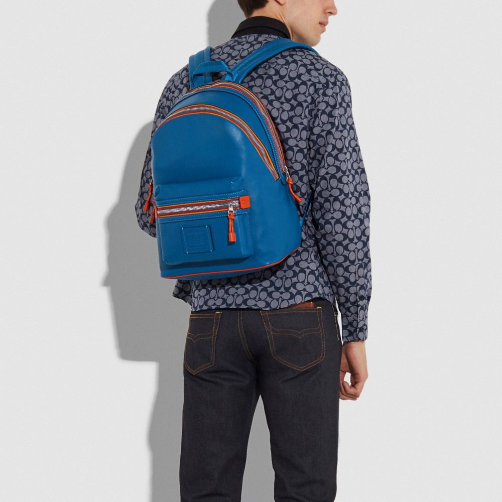 COACH®,Academy Backpack With Varsity Zipper,,Detail View