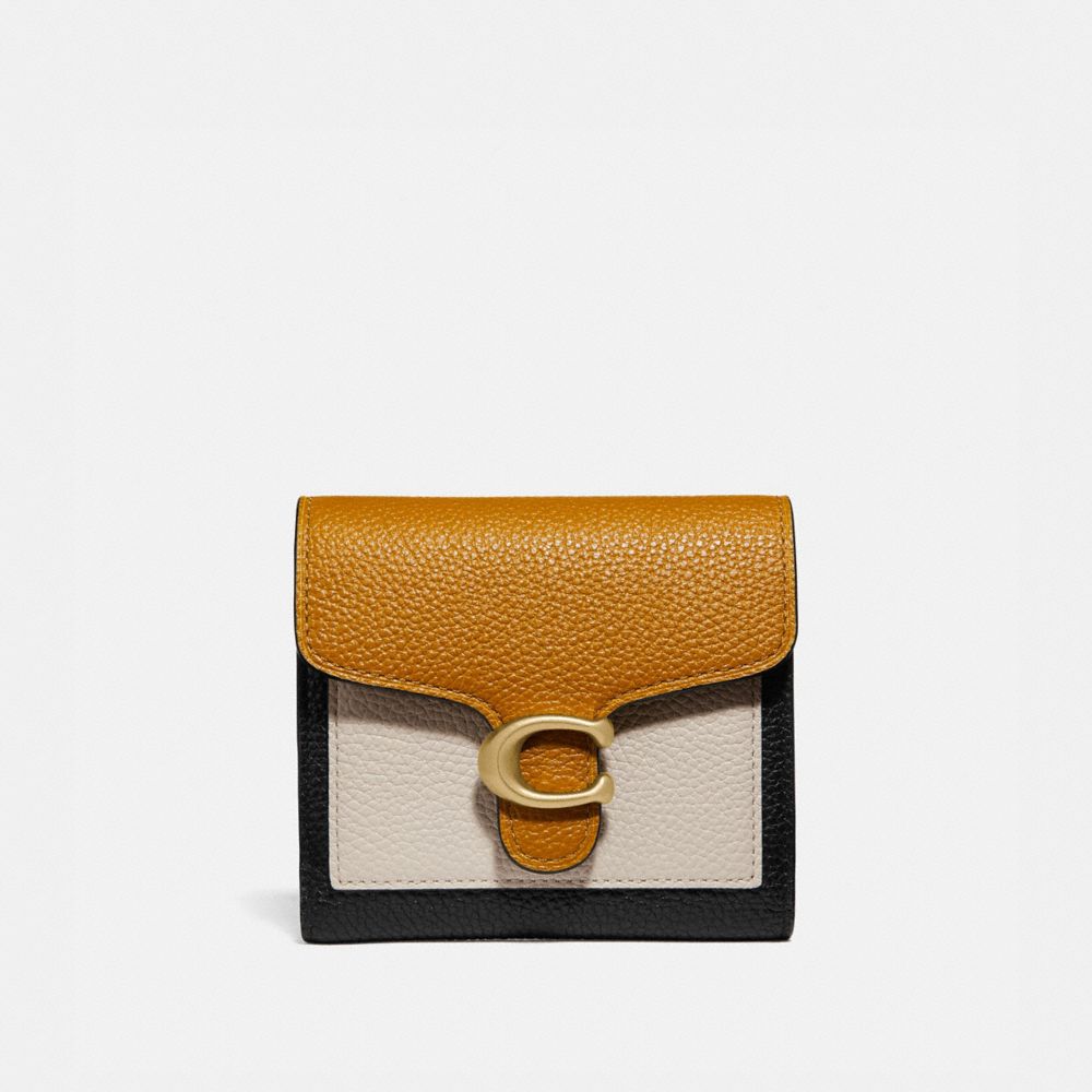 Coach tabby small wallet in colorblock new arrivals