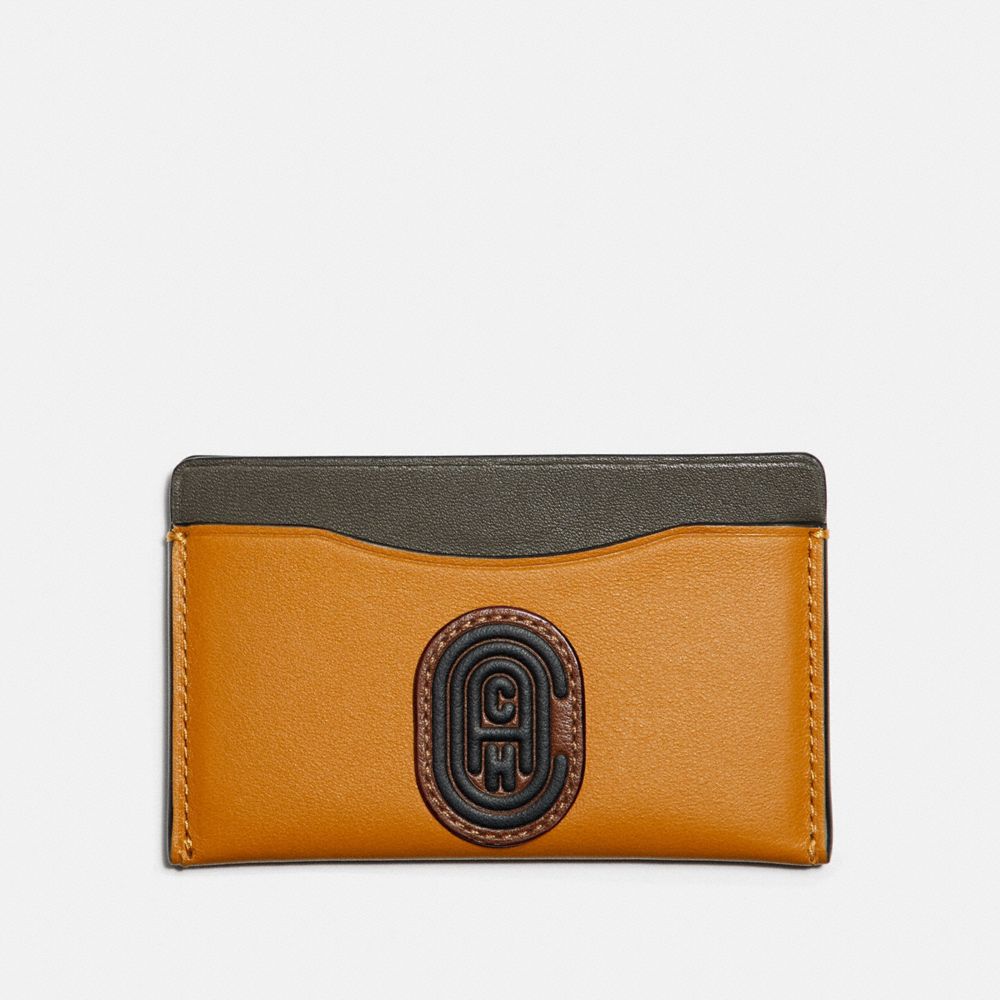 Small Card Case In Colorblock With Coach Patch