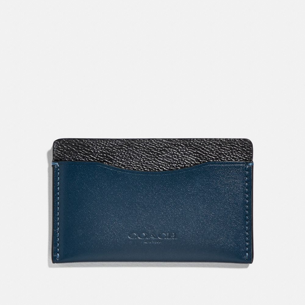 Coach Signature Canvas Blocking Card Case-Charcoal 73922 CHR 193971144733 -  Handbags - Jomashop