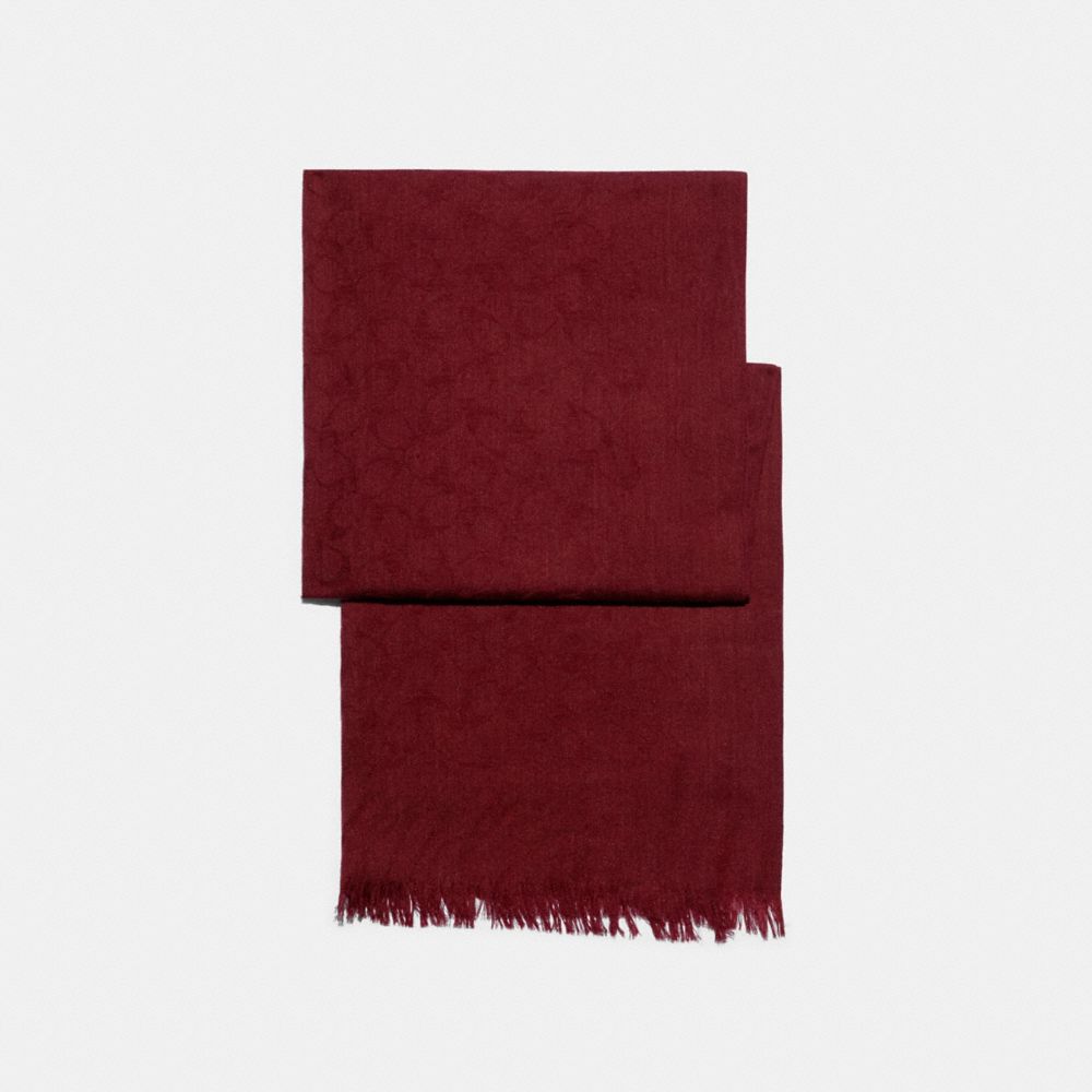 COACH®,Signature Wrap,,Front View