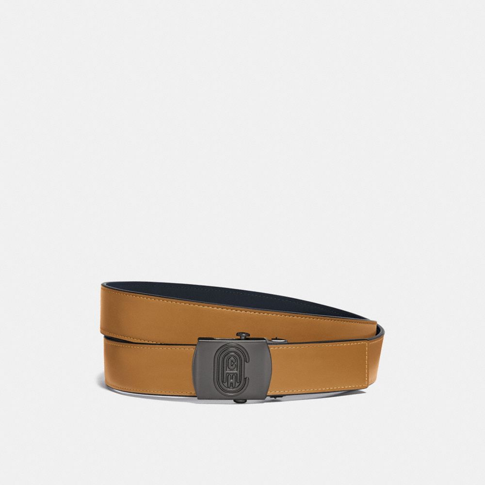 Plaque Buckle Belt, 32 Mm