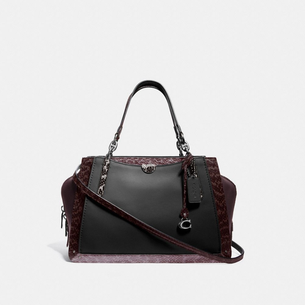 COACH® | Dreamer 36 In Colorblock With Snakeskin Detail